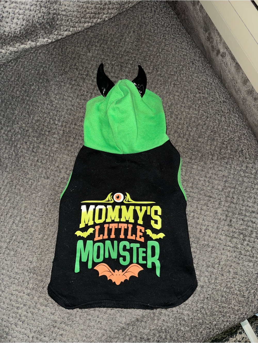 Halloween Mommy's Little Monster Size Small Dog Pet Shirt